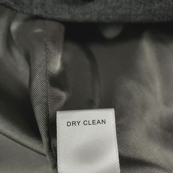 Banana Republic Blazer Jacket Women 8 Grey Wool Stretch Lined Career Business - Picture 11 of 12